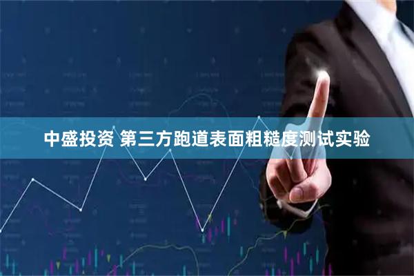 中盛投资 第三方跑道表面粗糙度测试实验